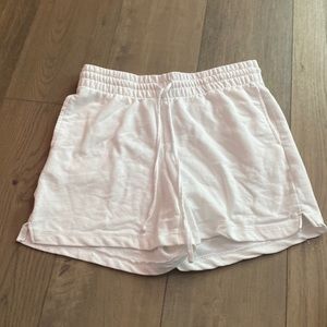 White Danskin lounge shorts